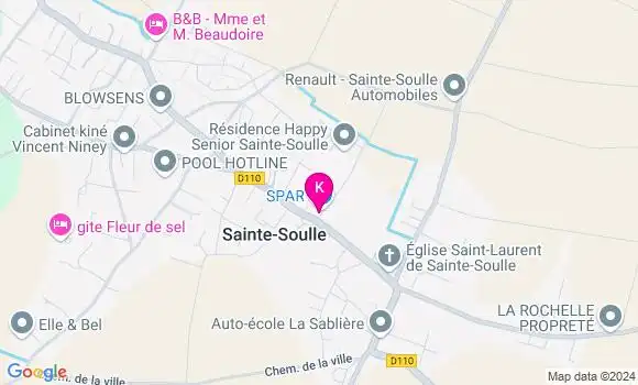Localisation Isalyne Sautel