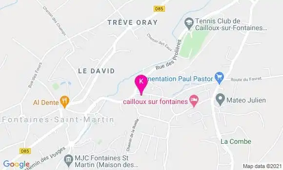 Localisation Christine Bach