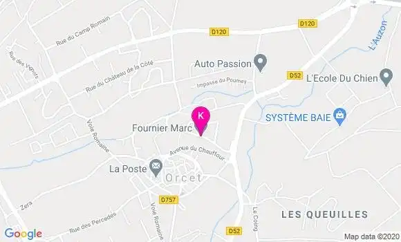 Localisation Marc Fournier