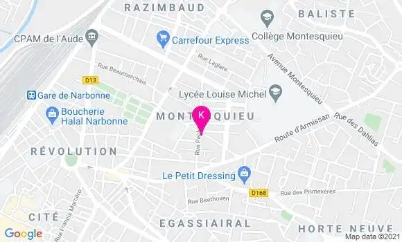 Localisation Estelle Grignon