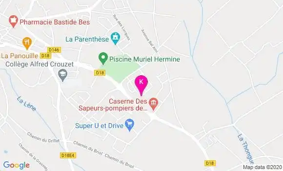 Localisation Renaud Alquier