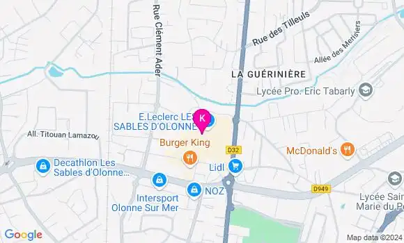 Localisation Sandra Francisco