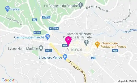 Localisation Eric Blairon