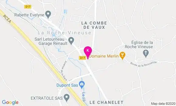 Localisation Audrey Ravinet