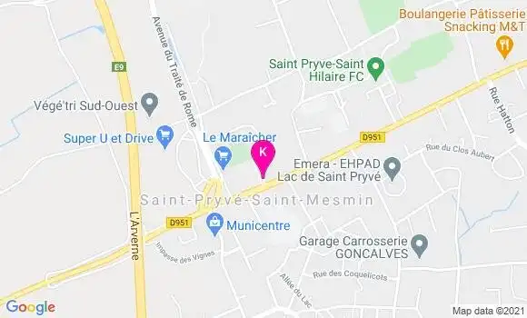 Localisation Laura Reguigne
