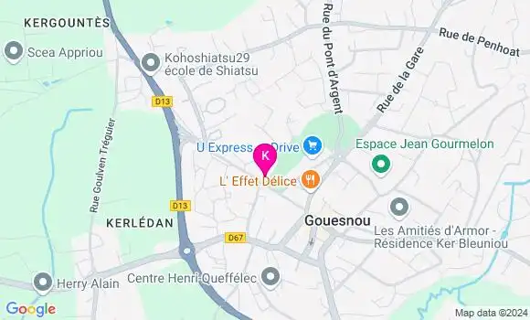 Localisation Julien Lavigne