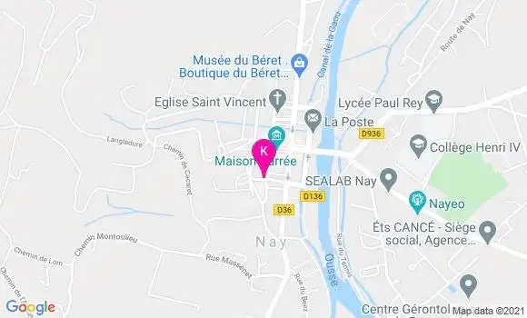 Localisation Manon Huard