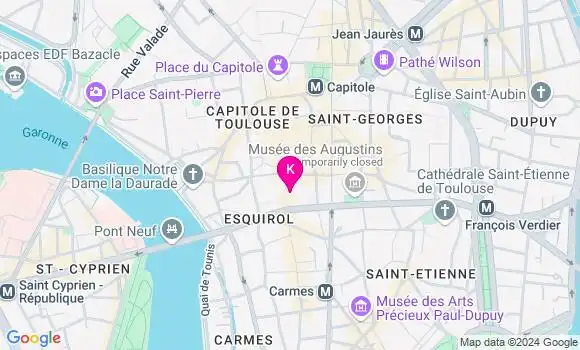 Localisation Justine Smagghe
