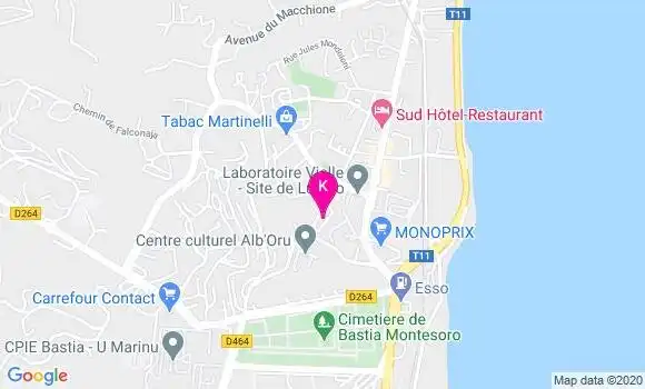 Localisation Valerie Quistrebert