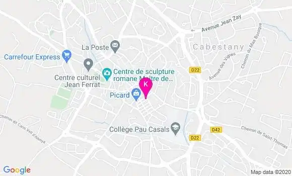 Localisation Helene Justrobe