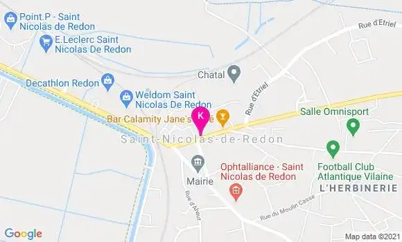 Localisation Isabelle Lorent Drouet