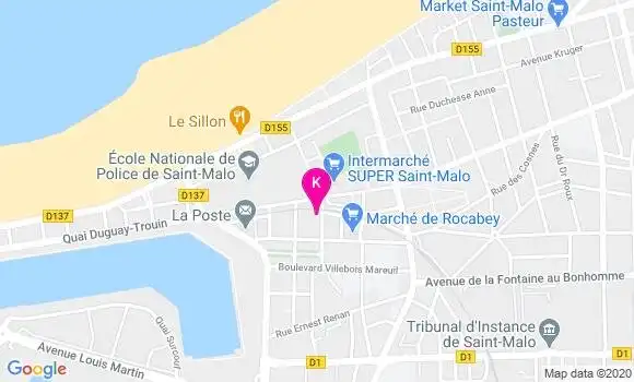 Localisation Terence Allard
