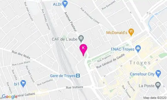 Localisation Etienne Andre