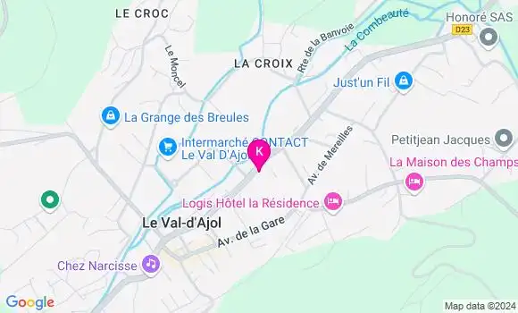 Localisation Rodrigue Marion