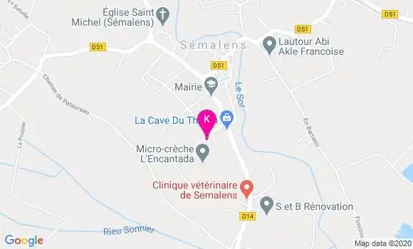 Localisation Philippe Girard