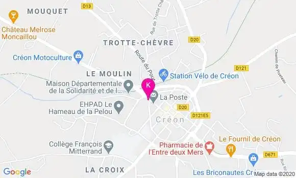 Localisation Eric Coustet