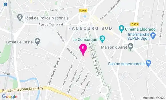 Localisation Thierry Serain
