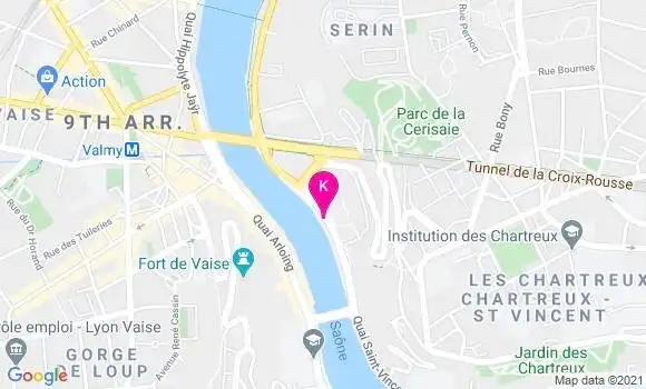 Localisation Xavier Drevard