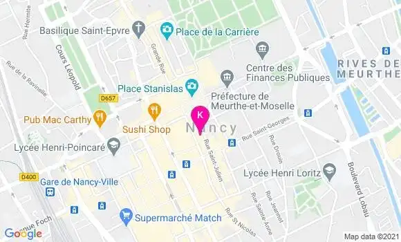 Localisation Herve Cortina
