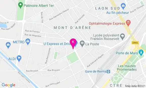Localisation Jerome Courtalon