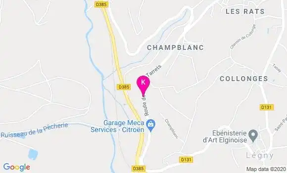 Localisation Nancy Piccarreta