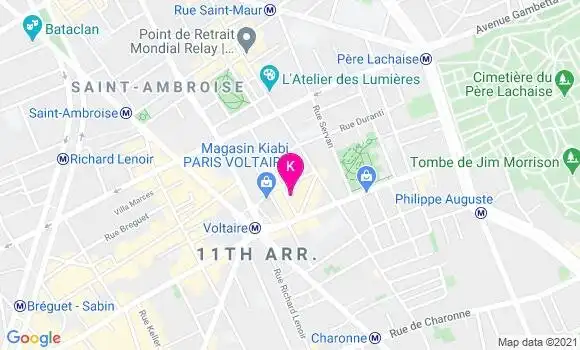 Localisation Michele Treillet
