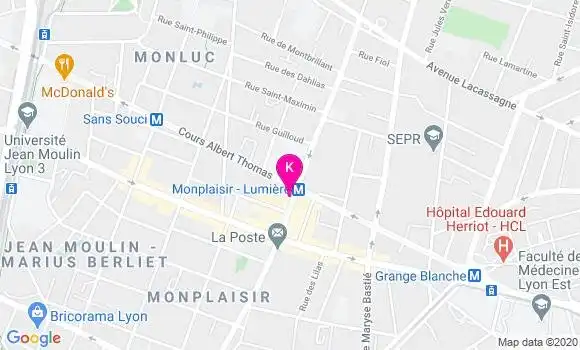 Localisation Eric Masson
