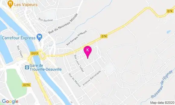 Localisation Nicolas Targat