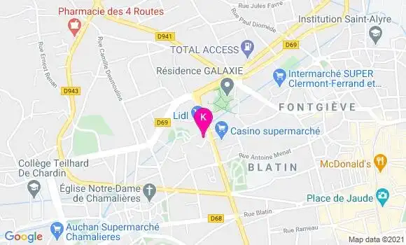 Localisation Cedric Chambefort