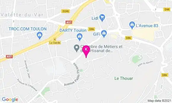 Localisation Nicolas Pelissier
