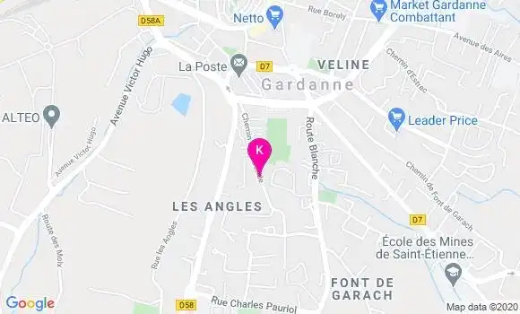 Localisation Myriam Arab