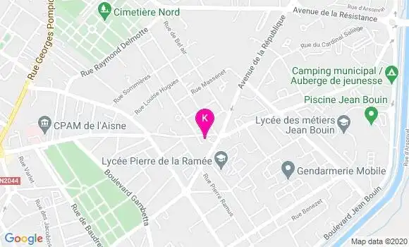 Localisation Perrine Macarez
