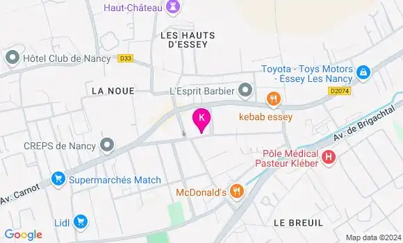Localisation Lucile Hacot
