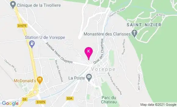 Localisation Angeline Petit Barat