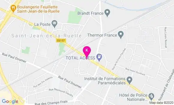 Localisation Georges Brichard