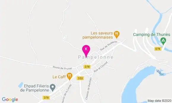 Localisation Mathis Roucayrol