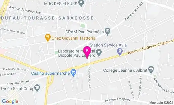 Localisation Etienne Lascassies