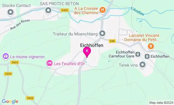 Localisation Nadège Prin