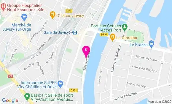 Localisation Isabelle Courteville