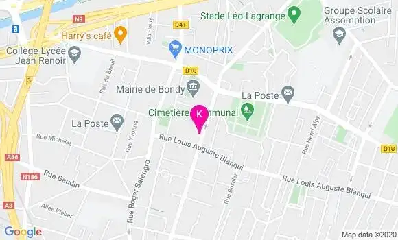 Localisation Annette Coste