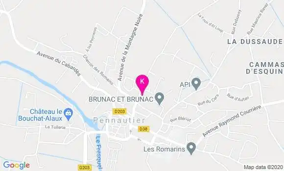 Localisation Vincent Brunac