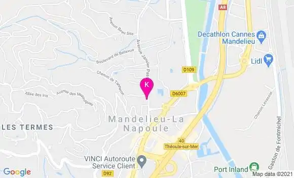 Localisation Claire Durif Varambon