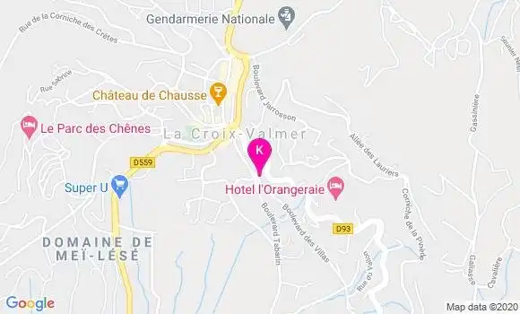 Localisation Jean Philippe Rateau