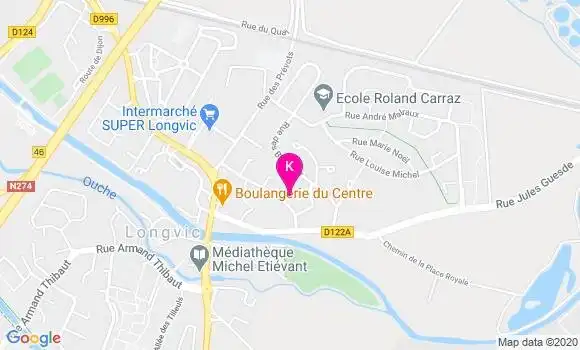 Localisation Julie Verdy Madet