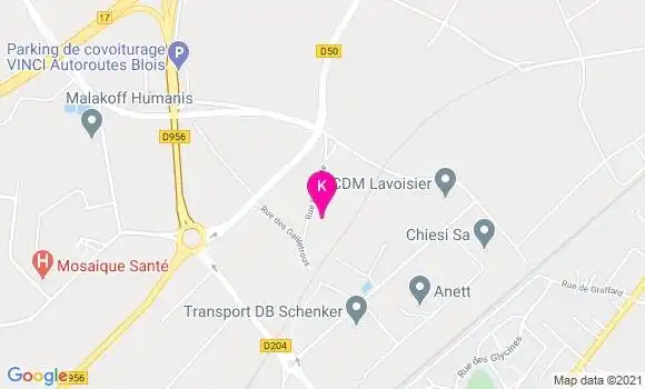 Localisation Lilian Gris