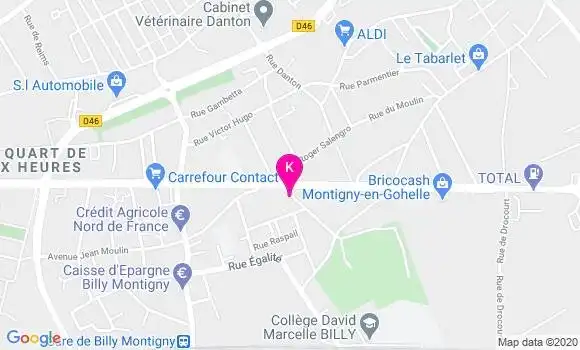 Localisation Julien Cerouter