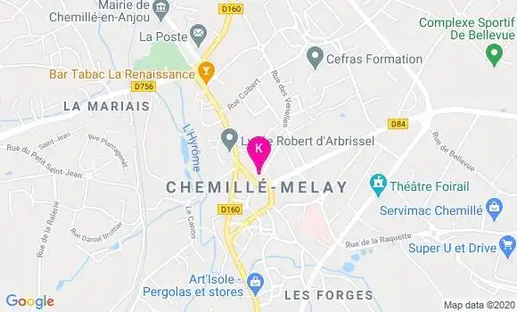 Localisation Joel Le Maitre