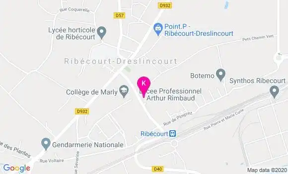 Localisation Marie Charlotte Detraux