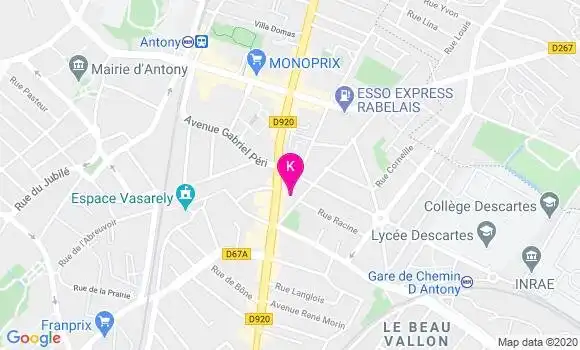 Localisation Isabelle Bailly Cedrone