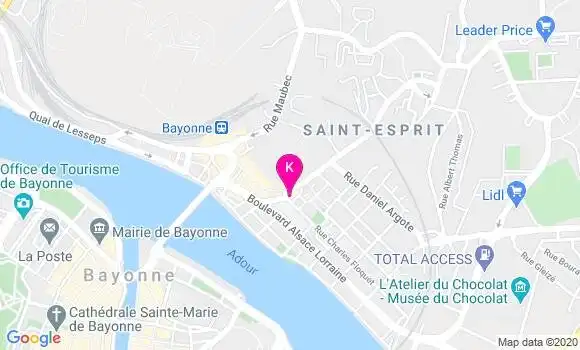 Localisation Mathilde Paricard